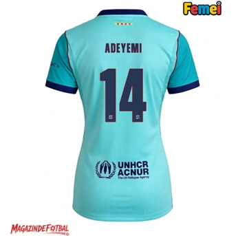 Barcelona Karim Adeyemi #14 Tricou Fotbal Replică 2026-27 Femei Treilea